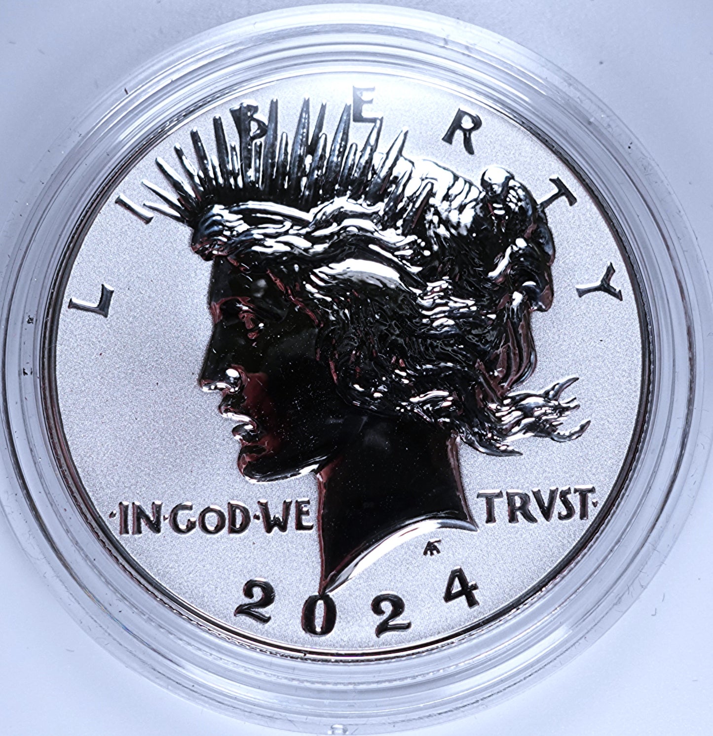 2024-S Morgan & Peace Silver Dollar Reverse Proof Set (Box & COA)