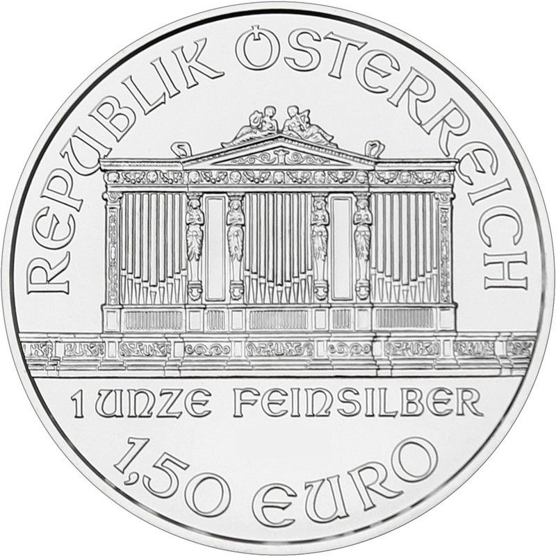 Austrian 1 oz Silver Philharmonic Coin - Random Year