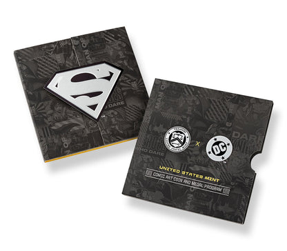 2025 US Superman Comic Art 1 Oz Silver Medal