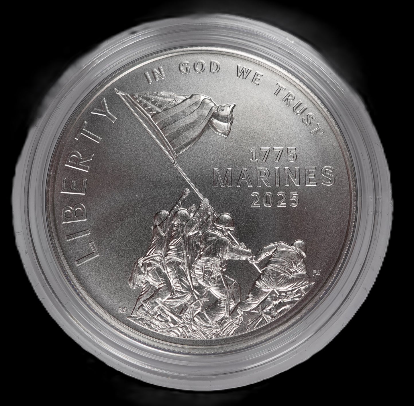 U.S. Marine Corps 250th Anniversary 2025 Uncirculated Silver Dollar