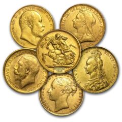 Great Britain Gold Sovereign coin Random Year, Uncirculated condition