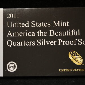 2011 U.S. Mint America the Beautiful Quarters Silver Proof Set
