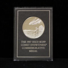 1977 Sterling Silver Hale Bopp Comet Eyewitness Commemorative Medal (Franklin Mint)