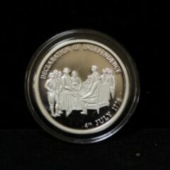 US History Declaration of Independence .999 Silver Proof