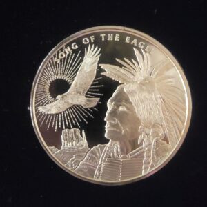 2022 1oz Silver SONG OF THE EAGLE Cook Islands .999 fine silver