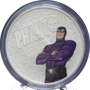 2023 Tuvalu 1 Oz Silver “The Phantom” Painted