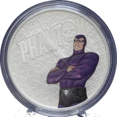 2023 Tuvalu 1 Oz Silver “The Phantom” Painted