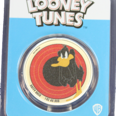 2022 Samoa Looney Tunes Daffy Duck 1 Oz .999 Silver