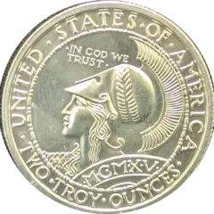 Panama-Pacific Exposition Tribute U.S. 2 Oz Silver Coin