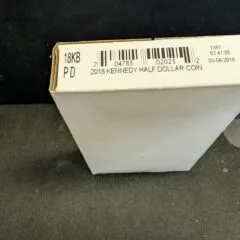 2018 P + D Kennedy Half Dollar 2 Roll Set