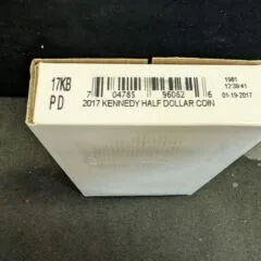 2017 P + D Kennedy Half Dollar 2 Roll Set