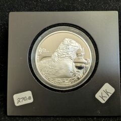 2018 Niue Star Wars Jabba the Hutt 1 Oz Silver