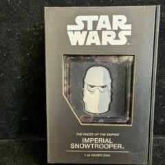 2021 Niue $2 Star Wars “The Faces of the Empire” Imperial Snowtrooper 1 Oz Silver Coin