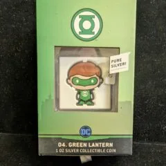 2020 Niue $2 Chibi Green Lantern 1 Oz Silver Coin