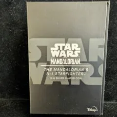 2023 Niue $10 Star Wars Mandalorian N-1 Starfighter 3 Oz Silver Coin