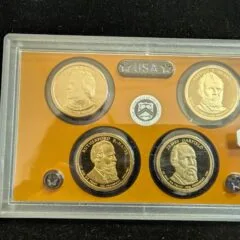 2011 U.S Presidential Dollars 4 Coin Proof Set
