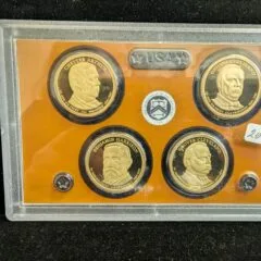 2012 U.S Presidential Dollars 4 Coin Proof Set