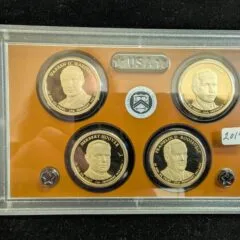 2014 U.S Presidential Dollars 4 Coin Proof Set