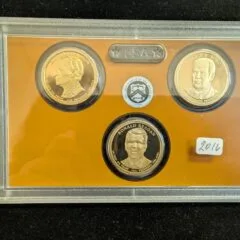 2016 U.S Presidential Dollars 3 Coin Proof Set
