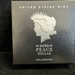 2023 U.S. Peace Dollar Philadelphia w/ Box & CoA