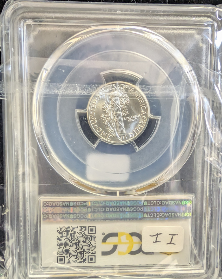 Mercury Dime Pcgs Ms Fb Mid America Coins