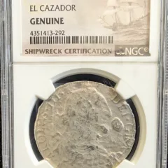 Spanish Colonial 8R El Cazador NGC Genuine