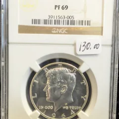 1964 Kennedy Half Dollar NGC PF 69