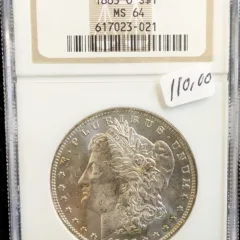 1883 O Morgan Dollar NGC MS 64
