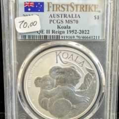 2023 Australia Silver Koala PCGS MS 70