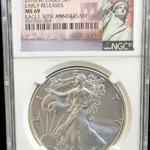 2016 W American Silver Eagle NGC MS 69 Early Releases