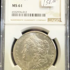 1891 S Morgan Dollar NGC MS 61