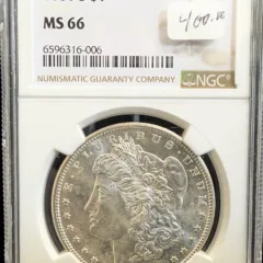 1881 S Morgan Dollar NGC MS 66