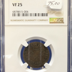 1789 A F. Guiana 2S NGC VF25