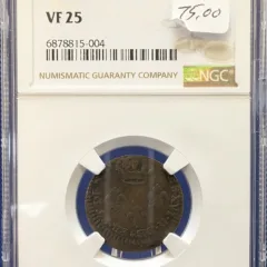 1789 A F. Guiana 2S NGC VF25