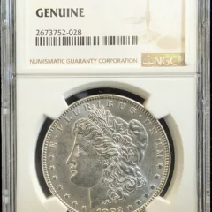 1882 Morgan Dollar NGC Genuine