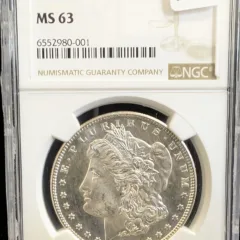 1879 S Morgan Dollar NGC MS 63