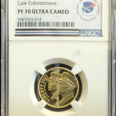 2021 W U.S. $5 Gold Law Enforcement NGC PF 70 Ultra Cameo