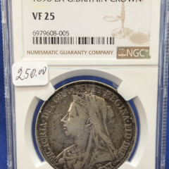 1896 LX Great Britain Crown NGC VF25