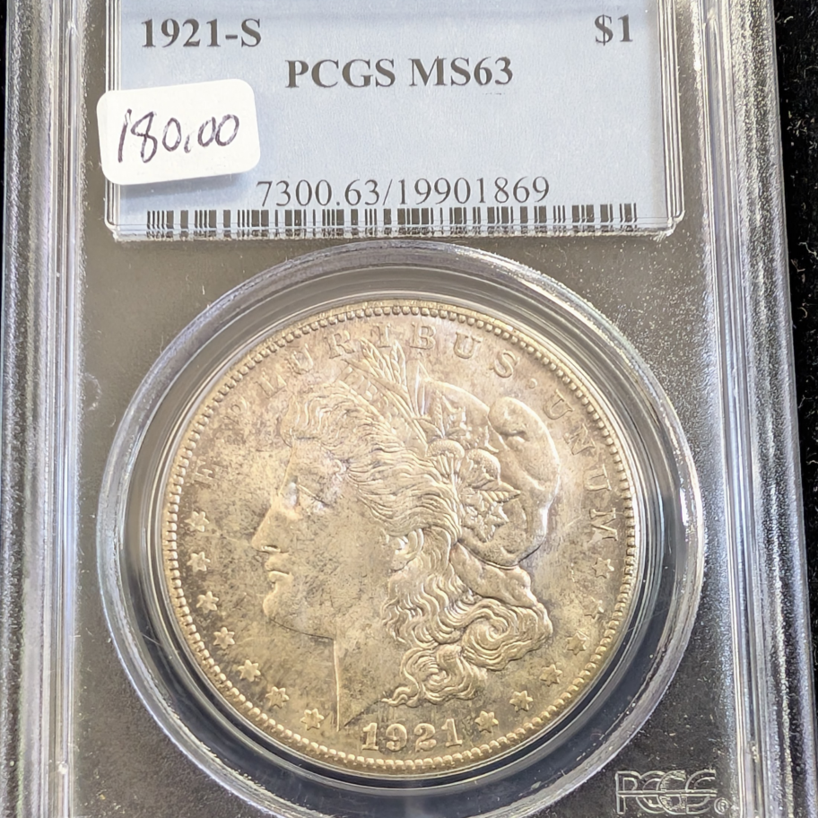 S Morgan Dollar Pcgs Ms Mid America Coins