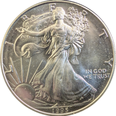 1993 Silver Eagle Roll of 20