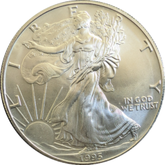 1995 Silver Eagle Roll of 20