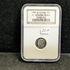 1995 S Roosevelt Dime NGC PF 69 Ultra Cameo